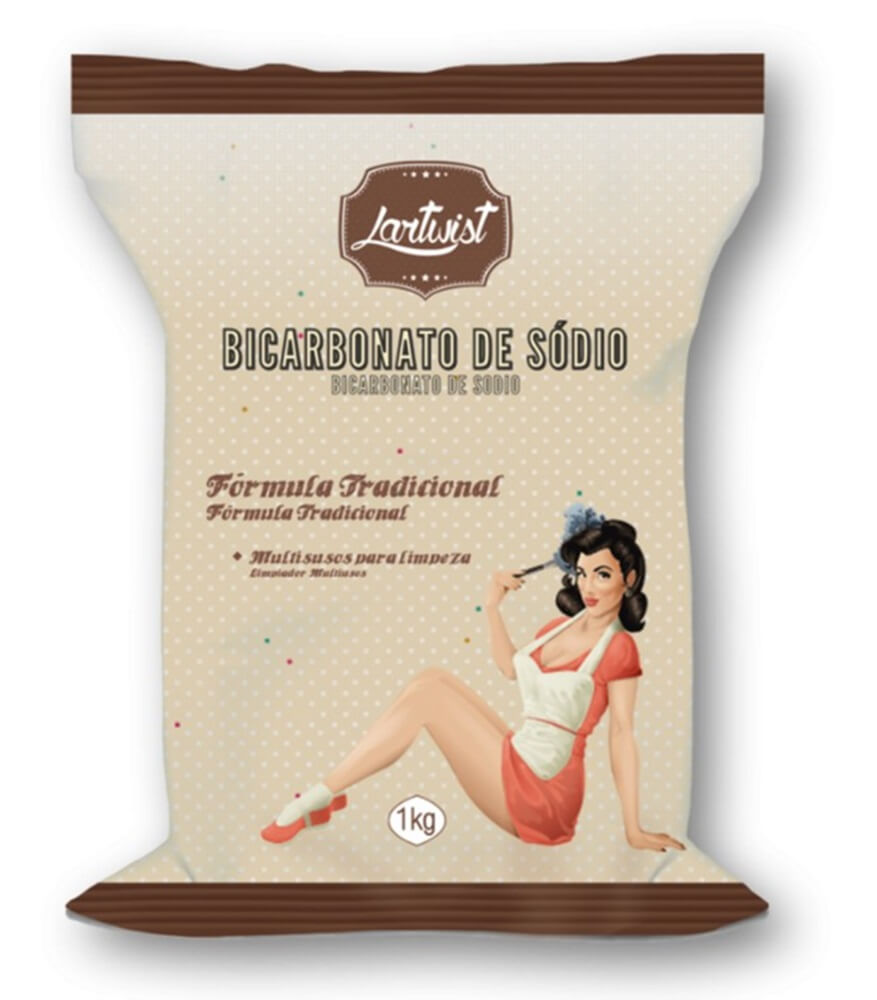 BICARBONATO DE SODIO - 1KG (BOLSA)