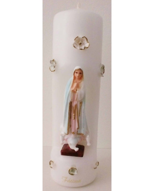 CANDLE OF OUR LADY OF FATIMA