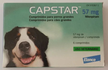 Capstar Flea Treatment Tablets for Dogs 6 tablets - FREE SHIPPING