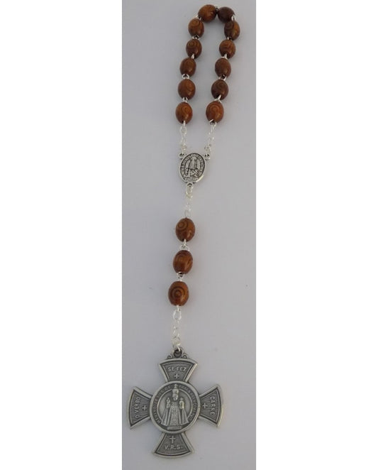 CHAPLET WITH CROWN OF INFANT JESUS OF PRAGUE