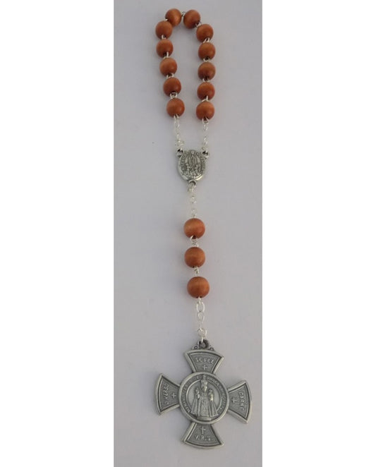 CHAPLET WITH CROWN OF INFANT JESUS OF PRAGUE