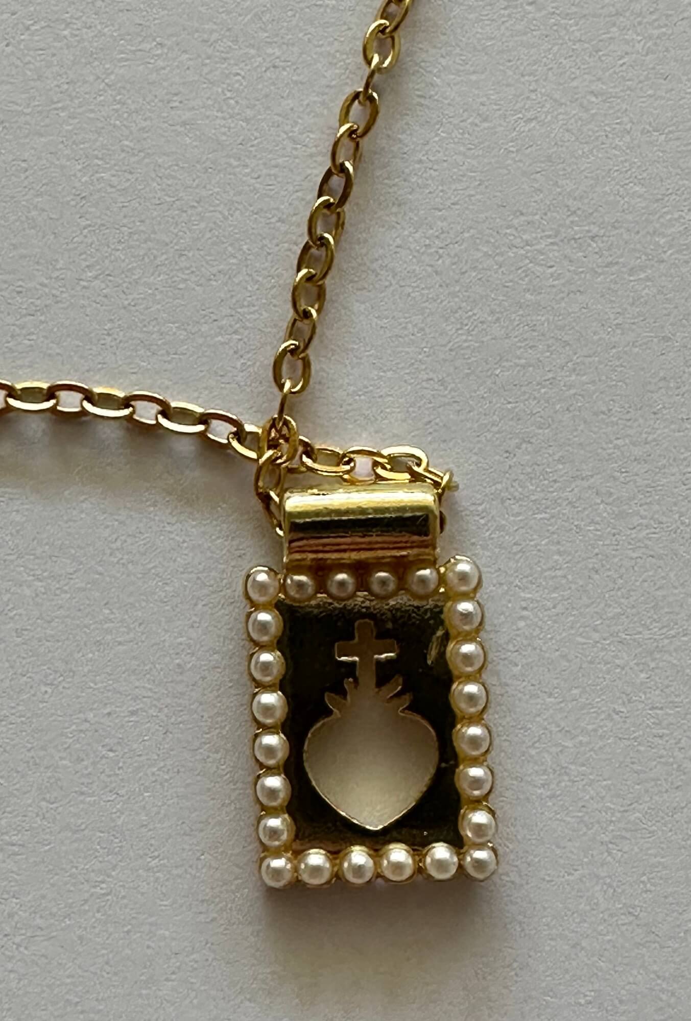 Scapular Necklace - Pendant Scapular Necklace