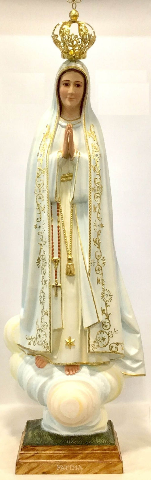 STATUE OUR LADY OF FATIMA CAPELINHA