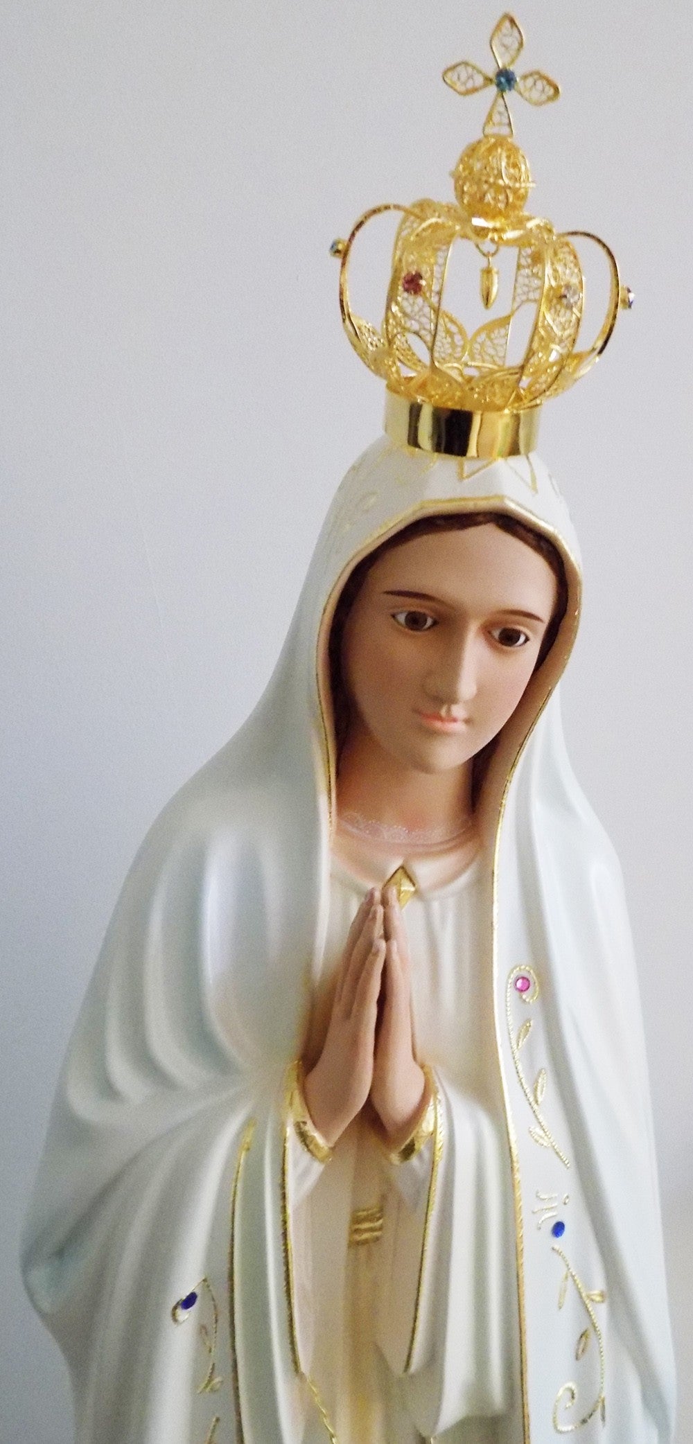 STATUE OUR LADY OF FATIMA CAPELINHA