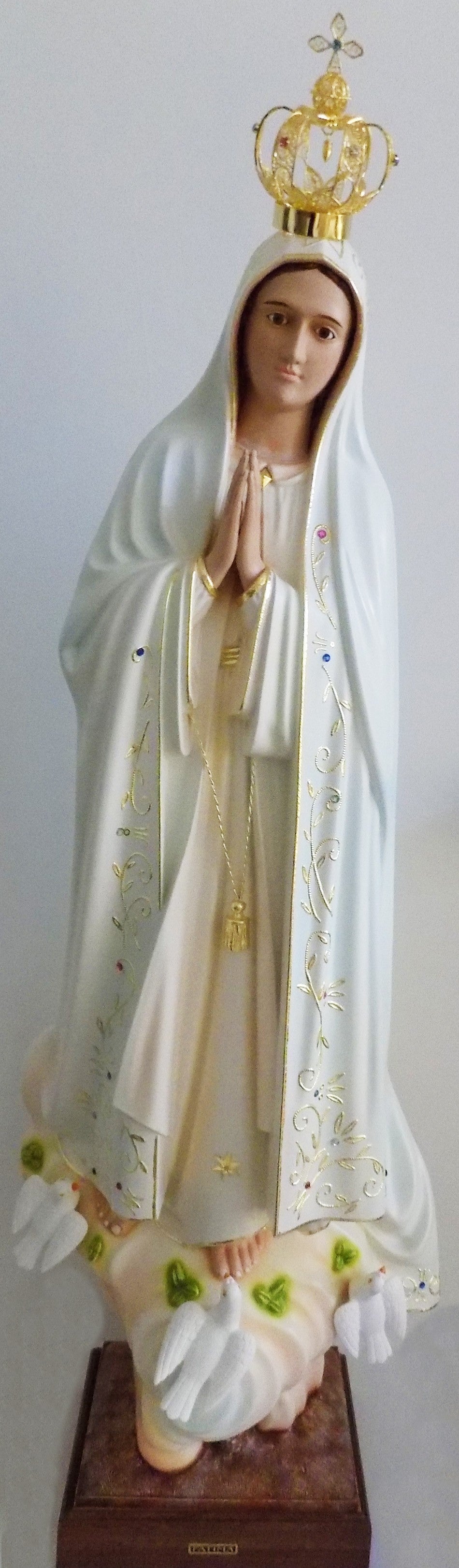 STATUE OUR LADY OF FATIMA CAPELINHA