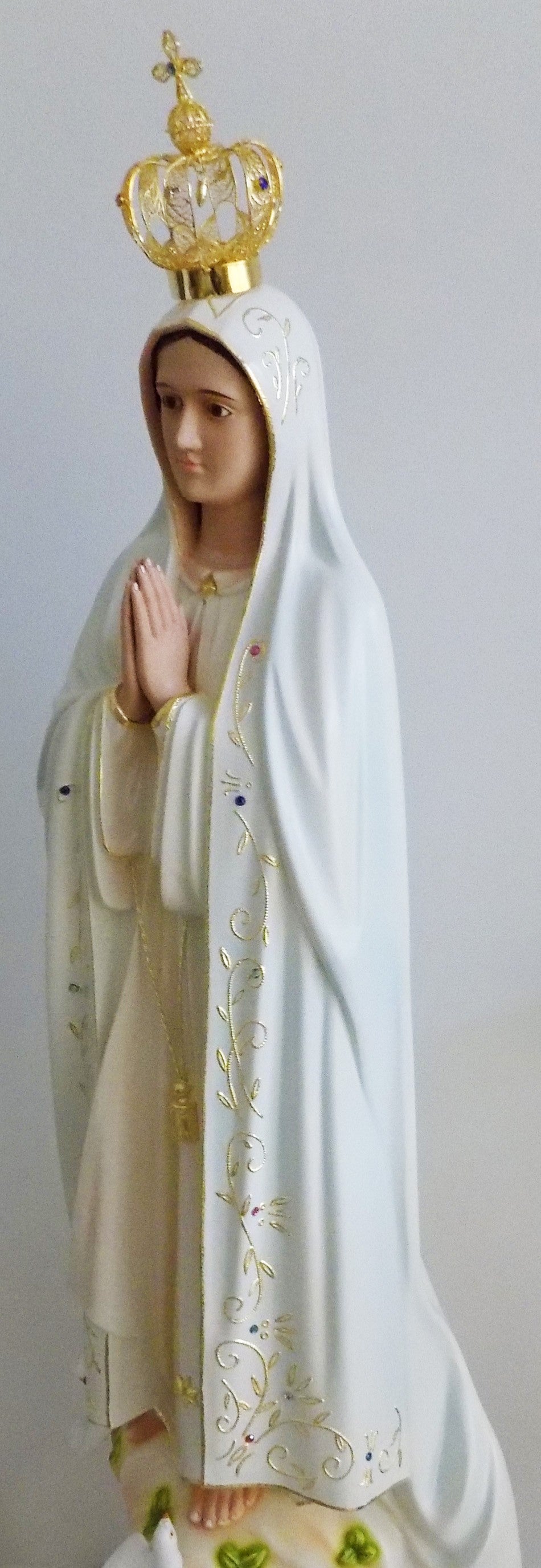 STATUE OUR LADY OF FATIMA CAPELINHA