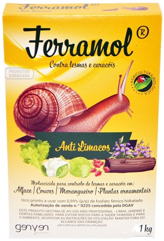 FERRAMOL 1Kg - SLUG AND SNAIL BAIT - FREE SHIPPING