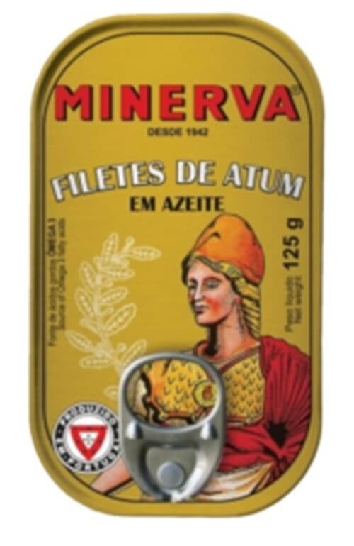 MINERVA TUNA FILLETS IN OLIVE OIL - 125G