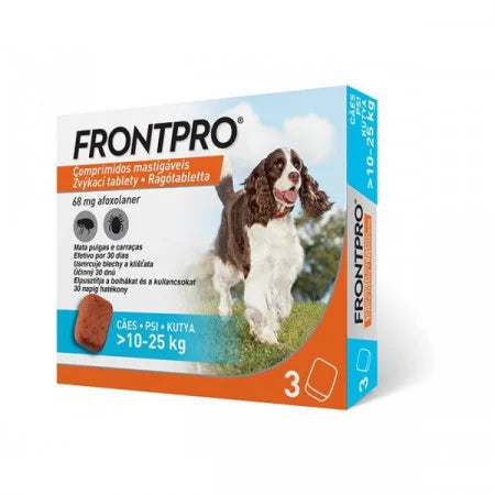 FRONTPRO 10 - 25kg - 3 pills - FREE SHIPPING