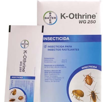 INSECTICIDE K OTHRINE WG 250 - 4 x Packs 2,5g - FREE SHIPPING