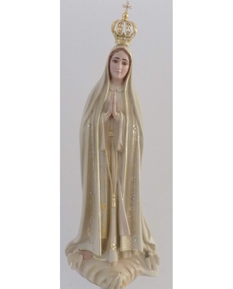 STATUE OUR LADY OLD PAINT - Sacred Arte