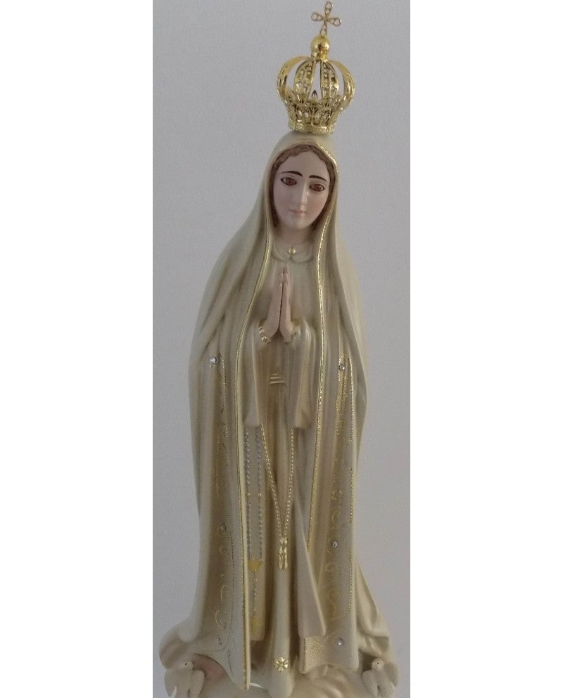 STATUE OUR LADY OLD PAINT - Sacred Arte