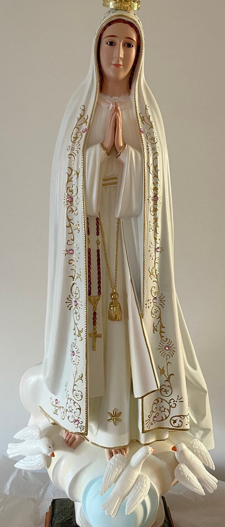 STATUE OUR LADY OF FATIMA CAPELINHA