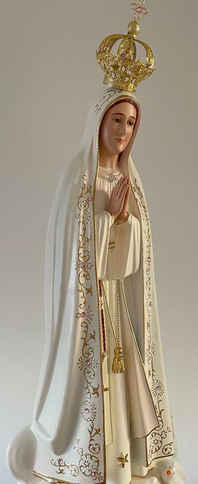 STATUE OUR LADY OF FATIMA CAPELINHA