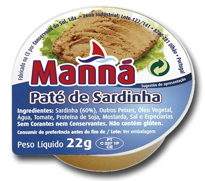 SARDINE PATE MANNÁ - 24 UN