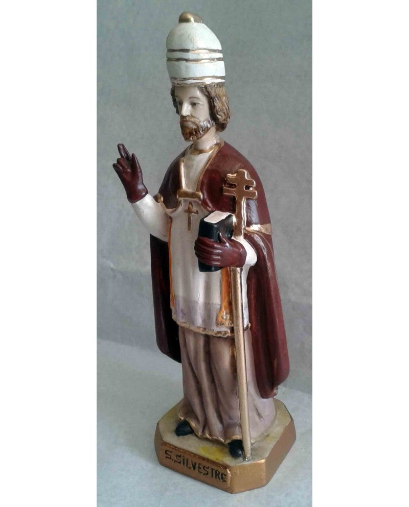 STATUE OF SAINT SYLVESTER - Sacred Arte