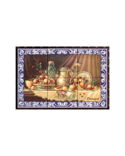 AZULEJOS CON IMAGEN DE FRUTAS﻿